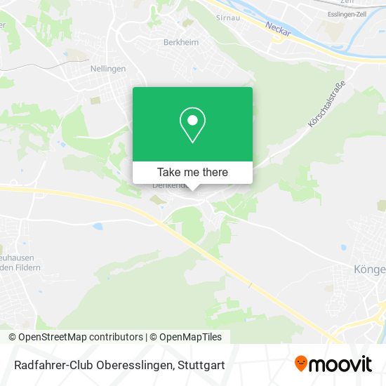 Карта Radfahrer-Club Oberesslingen