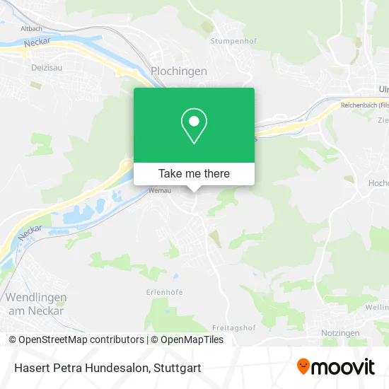 Карта Hasert Petra Hundesalon