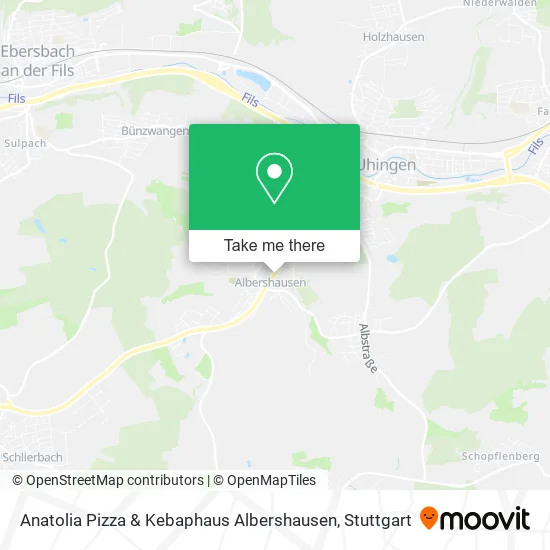 Карта Anatolia Pizza & Kebaphaus Albershausen