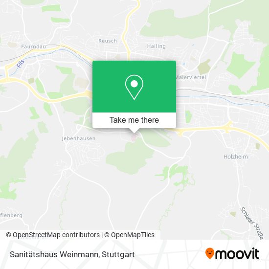 Sanitätshaus Weinmann map