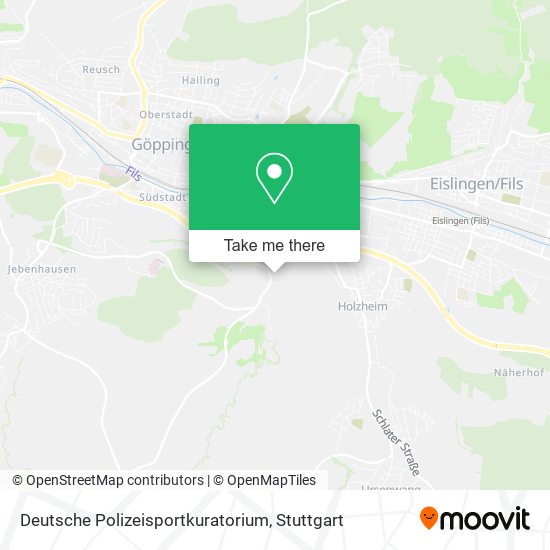Deutsche Polizeisportkuratorium map