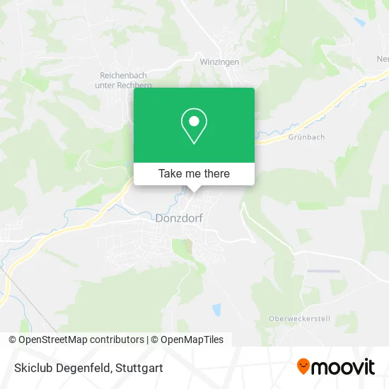 Карта Skiclub Degenfeld