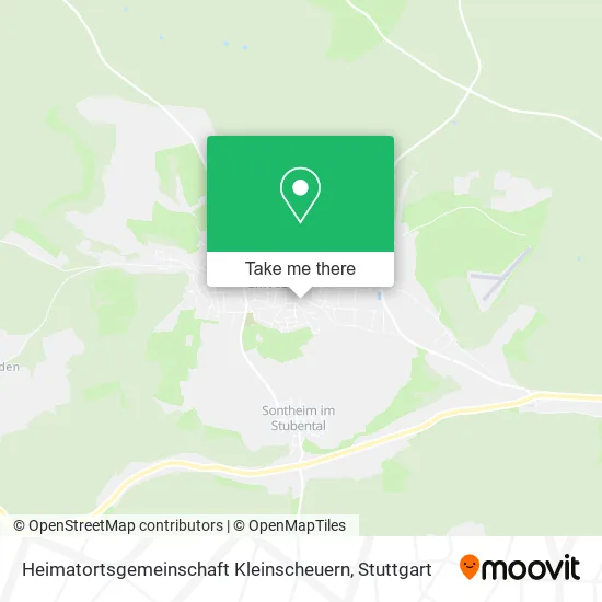 Карта Heimatortsgemeinschaft Kleinscheuern