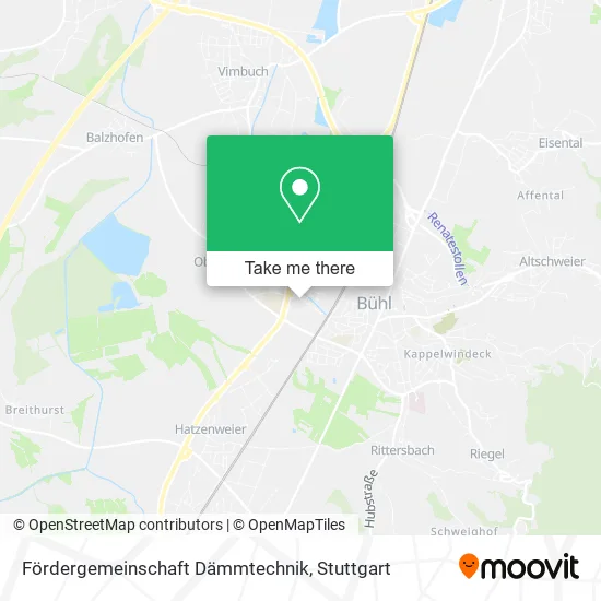 Карта Fördergemeinschaft Dämmtechnik