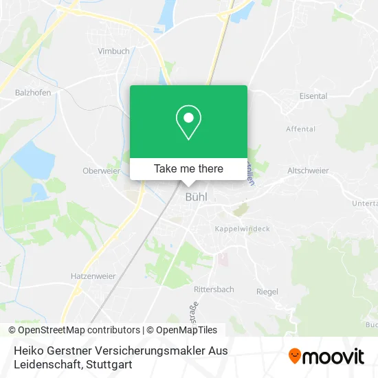 Карта Heiko Gerstner Versicherungsmakler Aus Leidenschaft