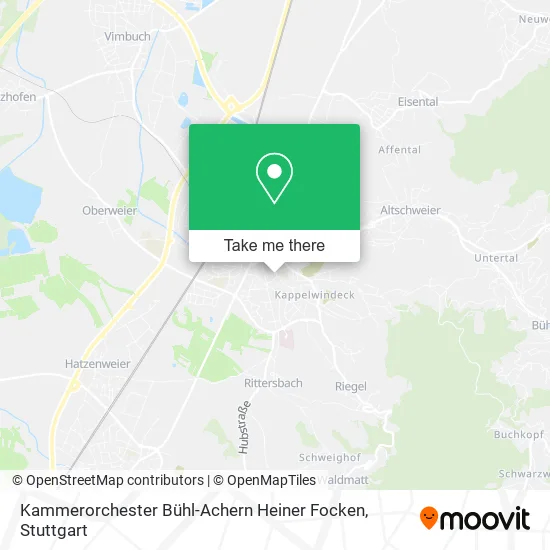Карта Kammerorchester Bühl-Achern Heiner Focken