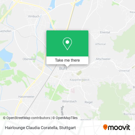 Hairlounge Claudia Coratella map