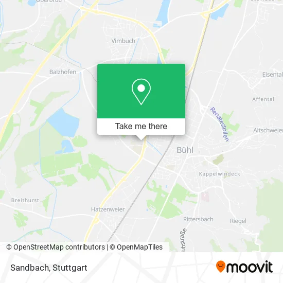 Карта Sandbach
