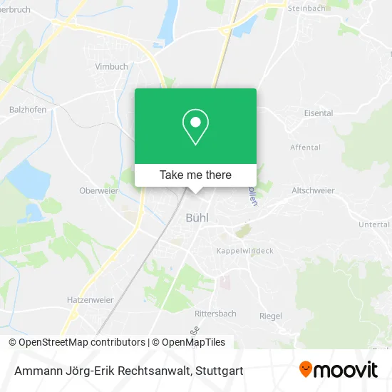Карта Ammann Jörg-Erik Rechtsanwalt