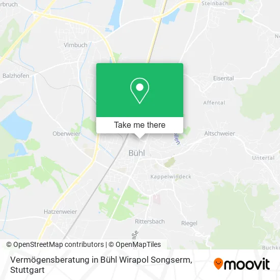 Карта Vermögensberatung in Bühl Wirapol Songserm