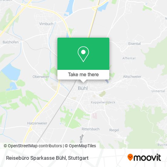 Reisebüro Sparkasse Bühl map