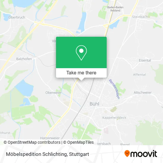 Карта Möbelspedition Schlichting