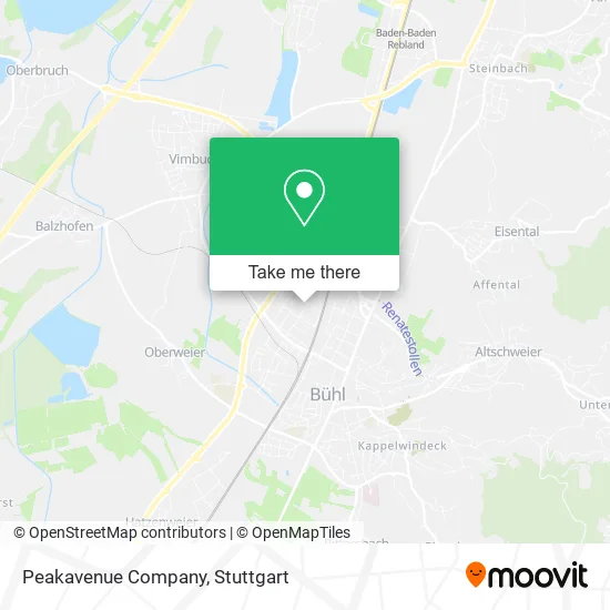Карта Peakavenue Company