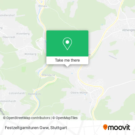 Карта Festzeltgarnituren Gww