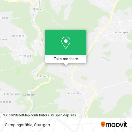 Карта Campingstüble