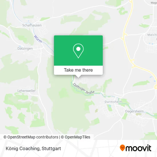 Карта König Coaching