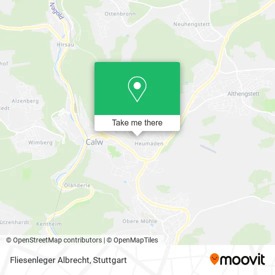 Карта Fliesenleger Albrecht