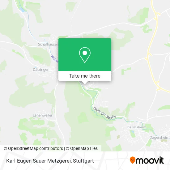 Карта Karl-Eugen Sauer Metzgerei