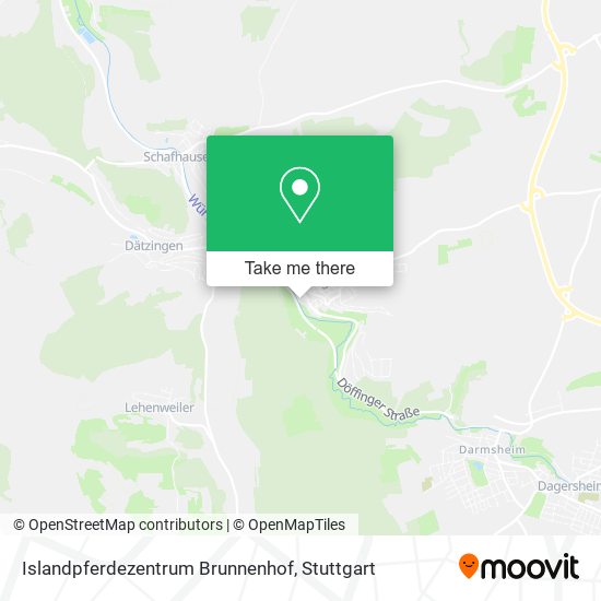Islandpferdezentrum Brunnenhof map
