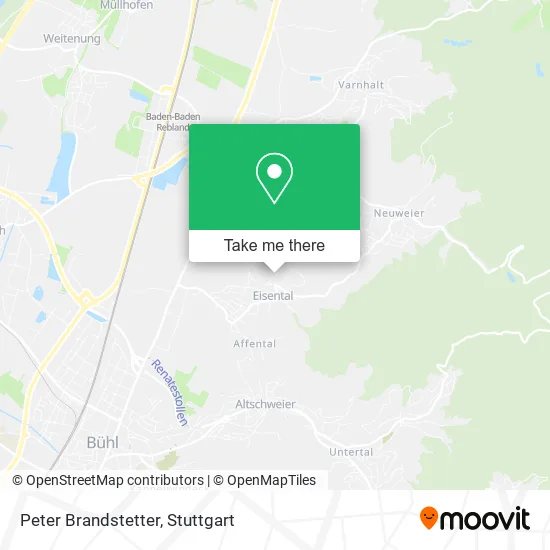 Карта Peter Brandstetter