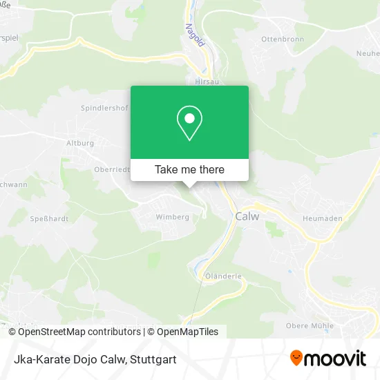 Карта Jka-Karate Dojo Calw