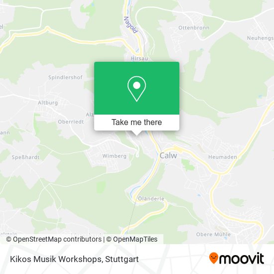 Kikos Musik Workshops map