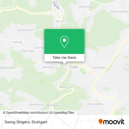Карта Swing Singers