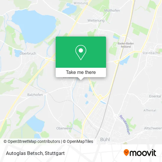 Карта Autoglas Betsch