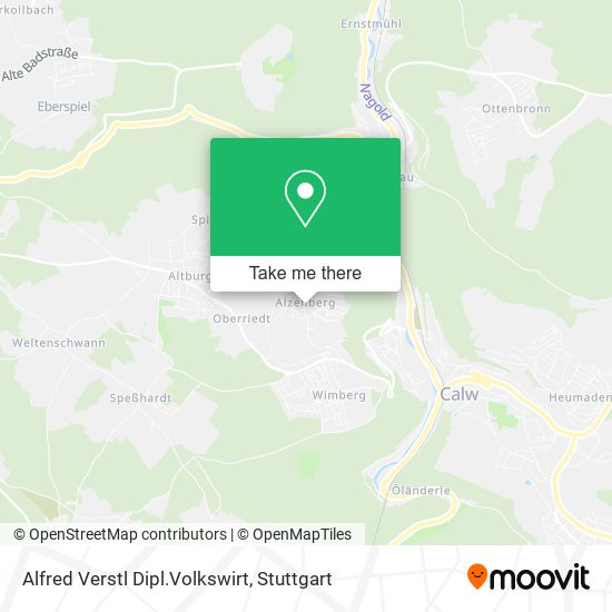 Alfred Verstl Dipl.Volkswirt map