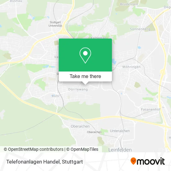 Карта Telefonanlagen Handel
