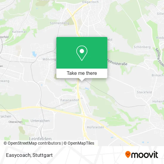 Карта Easycoach