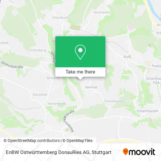 Карта EnBW Ostwürttemberg DonauRies AG