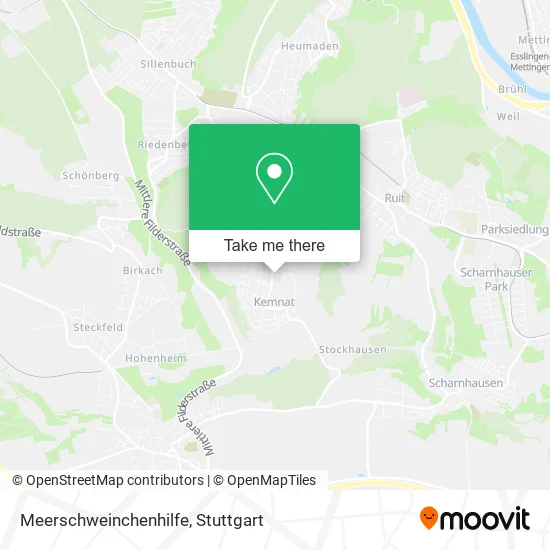 Карта Meerschweinchenhilfe