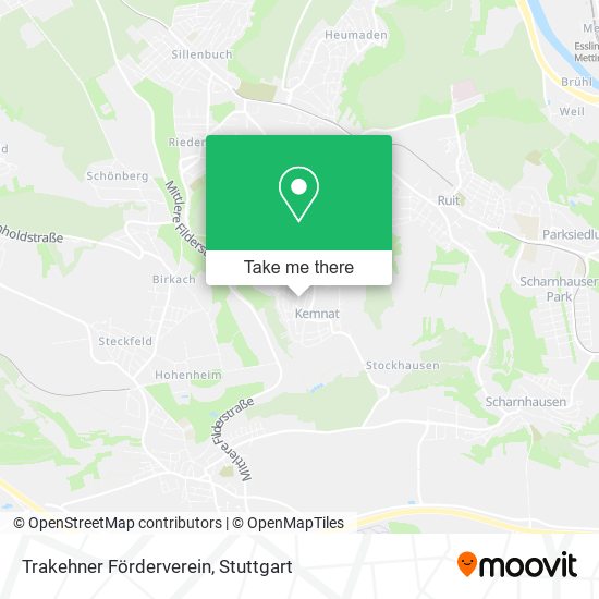 Trakehner Förderverein map