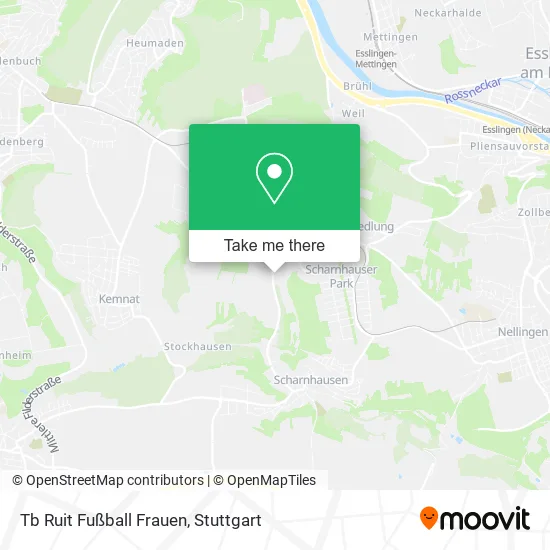 Карта Tb Ruit Fußball Frauen