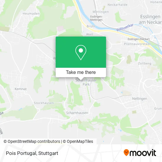 Карта Pois Portugal