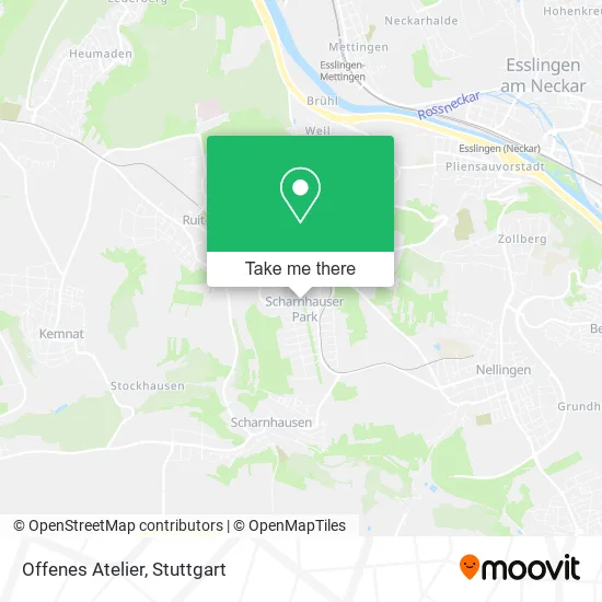 Карта Offenes Atelier