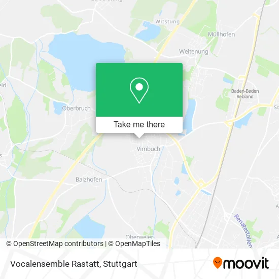 Карта Vocalensemble Rastatt