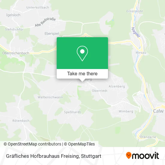 Карта Gräfliches Hofbrauhaus Freising