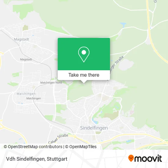 Карта Vdh Sindelfingen
