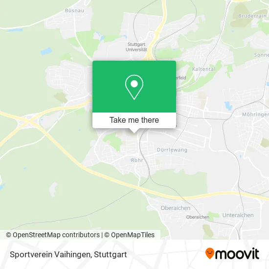 Карта Sportverein Vaihingen
