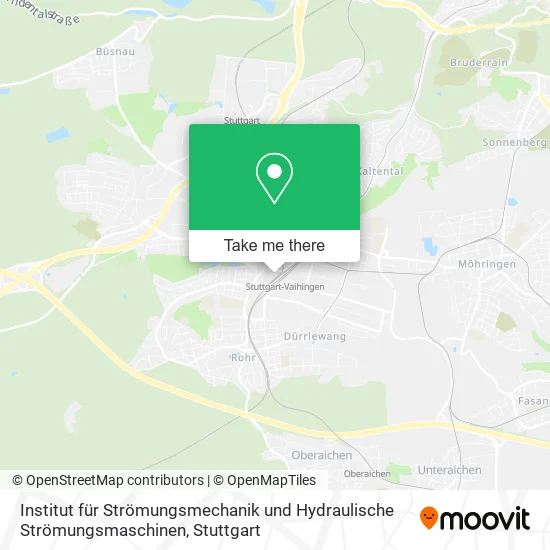 Карта Institut für Strömungsmechanik und Hydraulische Strömungsmaschinen
