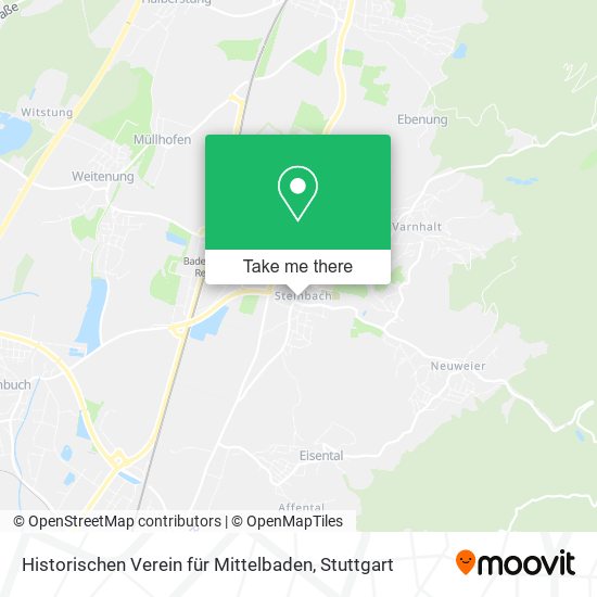 Historischen Verein für Mittelbaden map