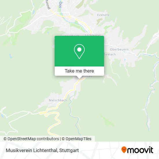 Карта Musikverein Lichtenthal