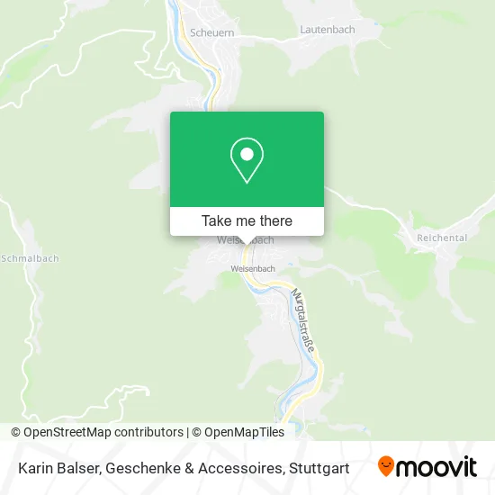 Карта Karin Balser, Geschenke & Accessoires