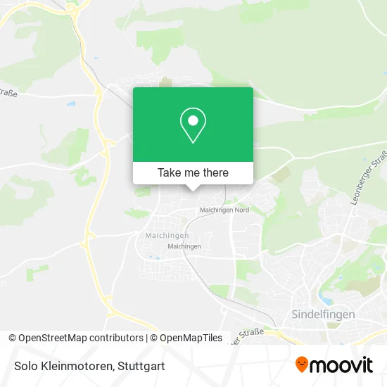 Карта Solo Kleinmotoren