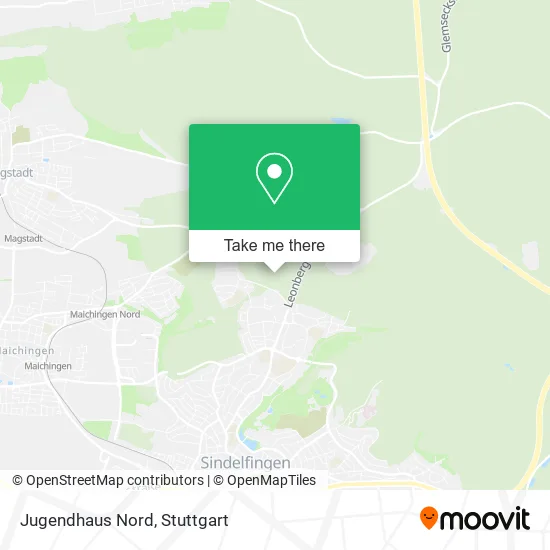 Карта Jugendhaus Nord