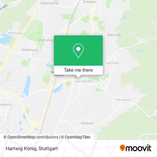 Карта Hartwig König