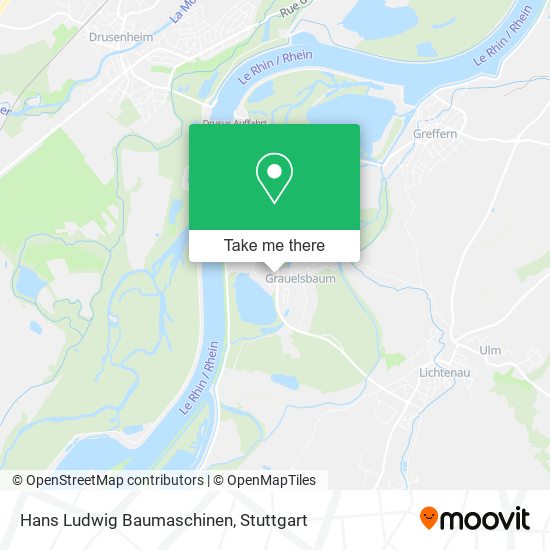 Hans Ludwig Baumaschinen map