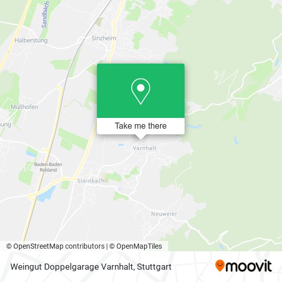 Карта Weingut Doppelgarage Varnhalt